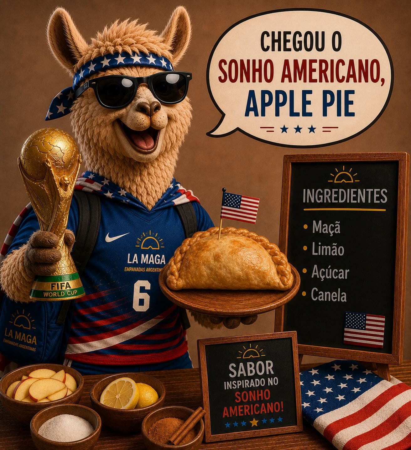 Empanada de Apple Pie