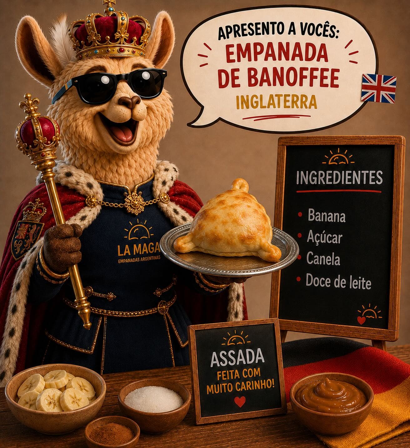 Empanada de Banoffee